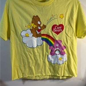 Care Bears Yellow T-Shirt with Rainbow Design